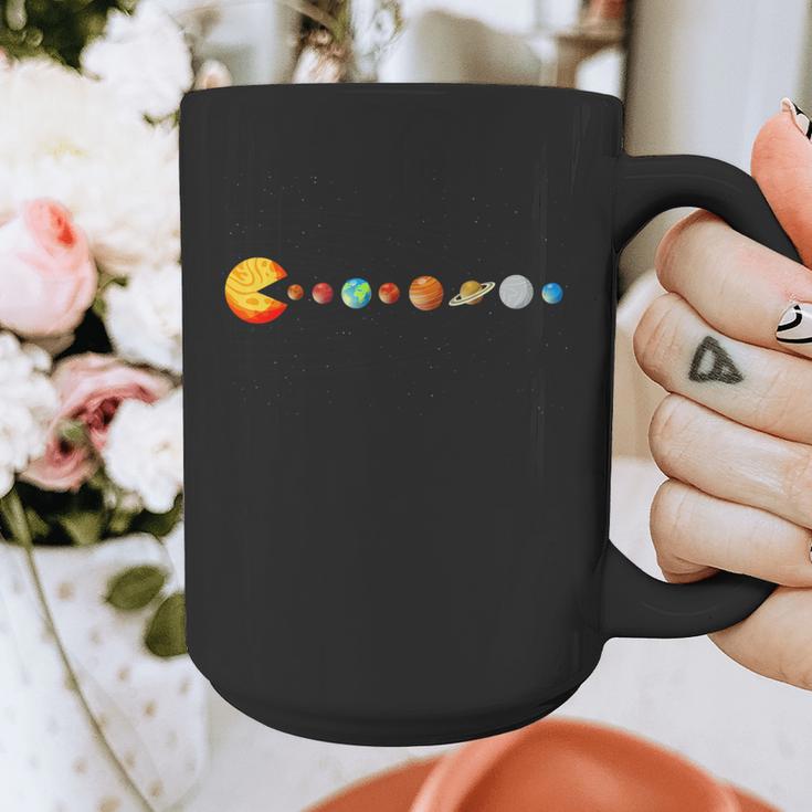 Solar System Teacher Video Games Sun Eating Planets Graphic Print Coffee Mug, funny design Solar System Teacher Video Games Sun Eating Planets Graphic Print Coffee Mug, funny design