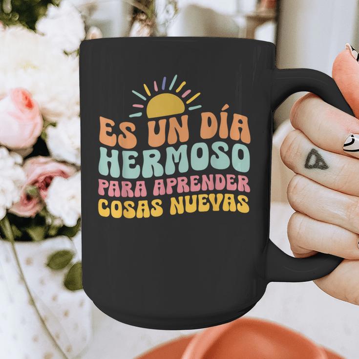 Spanish Multilingual Teacher Dual Languages Bilingual Graphic Print Coffee Mug, funny design Spanish Multilingual Teacher Dual Languages Bilingual Graphic Print Coffee Mug, funny design