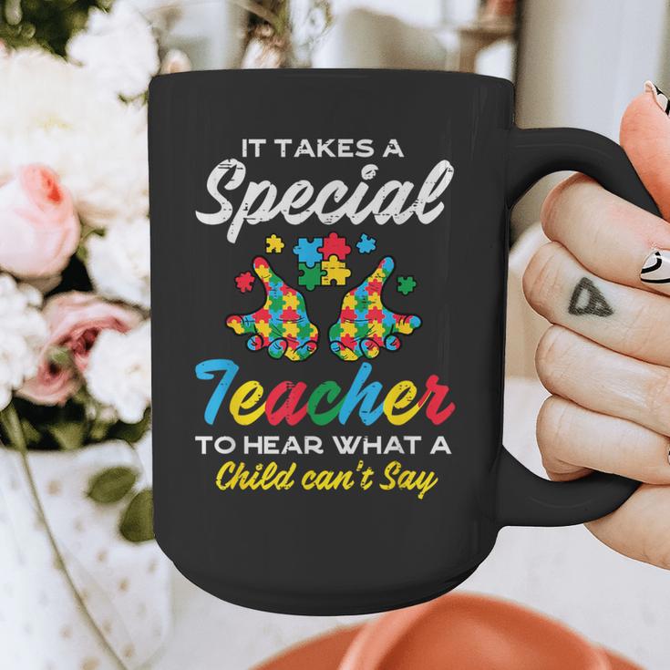 Special Teacher To Hear Child Cant Say Autism Awareness Sped Graphic Print Coffee Mug, funny design Special Teacher To Hear Child Cant Say Autism Awareness Sped Graphic Print Coffee Mug, funny design
