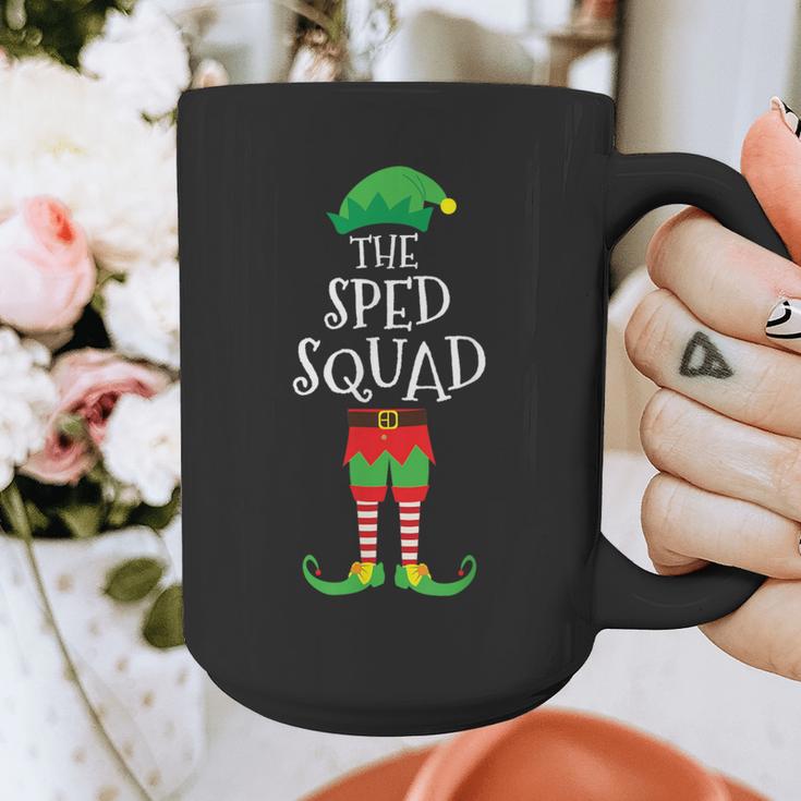SPED Squad Elf Teacher Matching Christmas Party Pajama Graphic Print Coffee Mug, funny design SPED Squad Elf Teacher Matching Christmas Party Pajama Graphic Print Coffee Mug, funny design