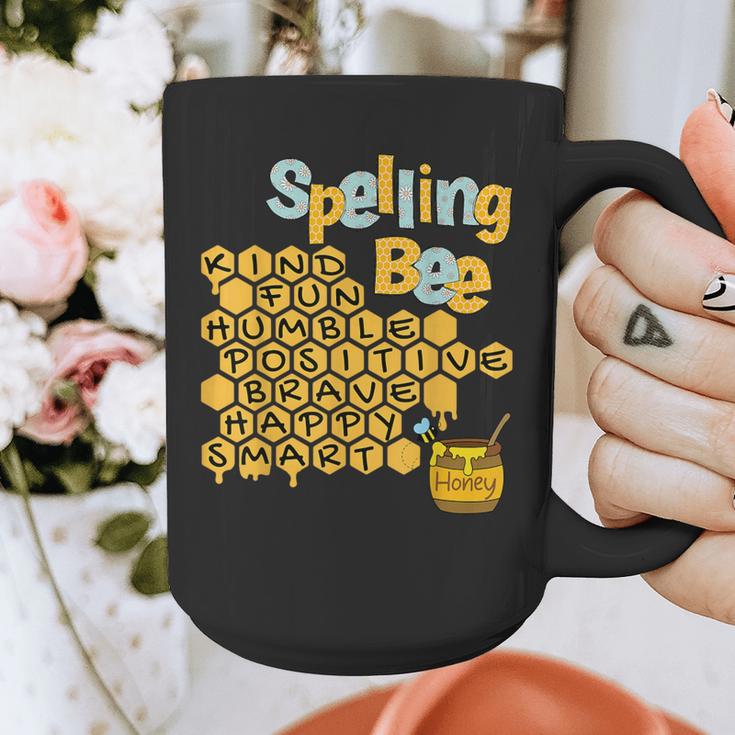 Spelling Bee Kind Positive Kindness Women Teacher Graphic Print Coffee Mug, funny design Spelling Bee Kind Positive Kindness Women Teacher Graphic Print Coffee Mug, funny design