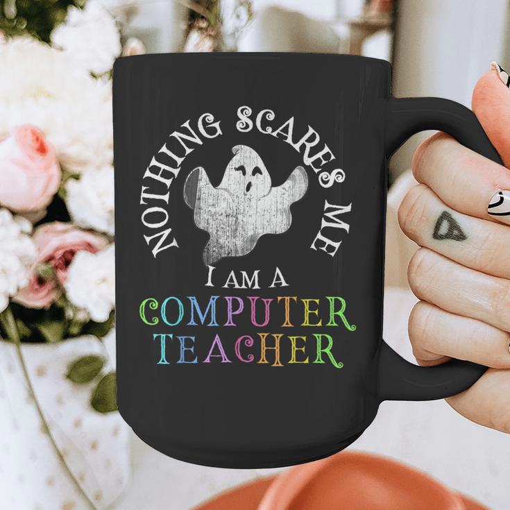 This Is My Spooky COMPUTER TEACHER Costume Don't Scare Me Graphic Print Coffee Mug, funny design This Is My Spooky COMPUTER TEACHER Costume Don't Scare Me Graphic Print Coffee Mug, funny design