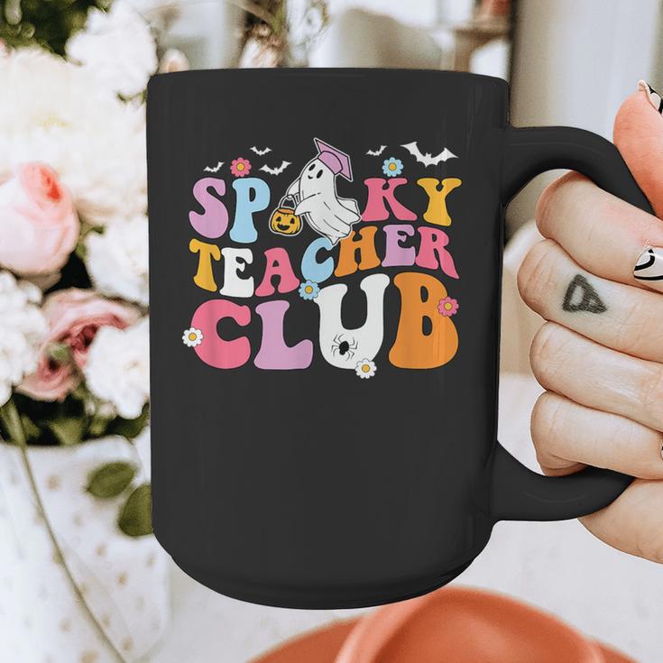 Spooky Teacher Club Halloween Graphic Print Coffee Mug, funny design Spooky Teacher Club Halloween Graphic Print Coffee Mug, funny design