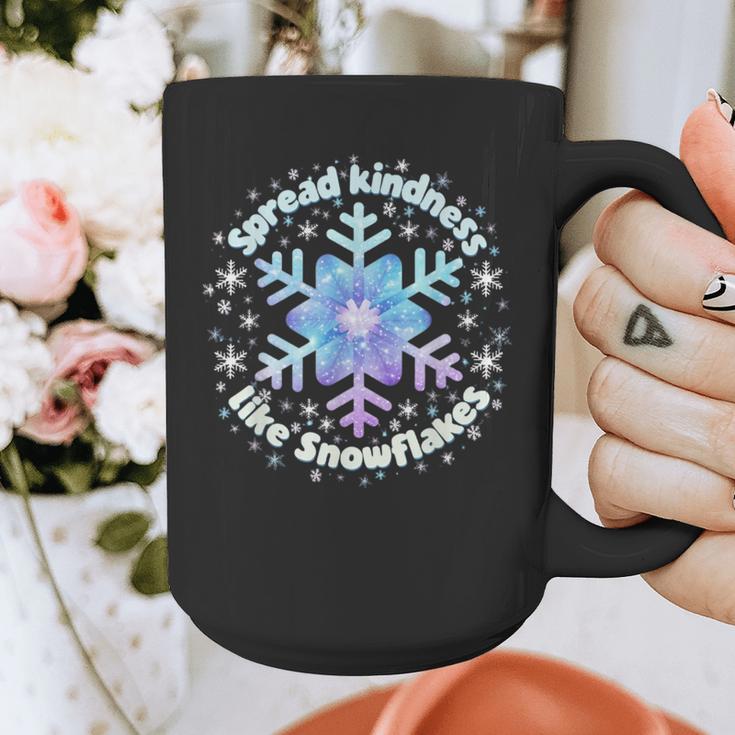 Spread Kindness Like Snowflakes Christmas Teacher Unity Day Graphic Print Coffee Mug, funny design