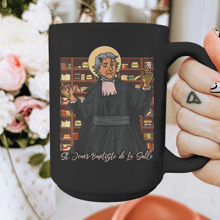 St Jean Baptiste De La Salle Patron Saint Education Teachers Graphic Print Coffee Mug, funny design