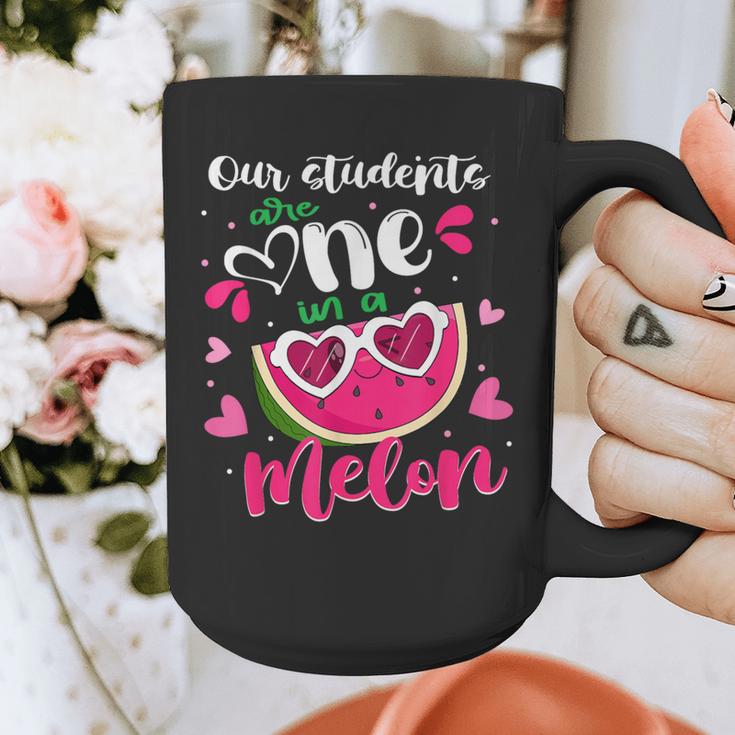 Our Students Are One In A Melon Teacher Watermelon Summer Graphic Print Coffee Mug, funny design Our Students Are One In A Melon Teacher Watermelon Summer Graphic Print Coffee Mug, funny design