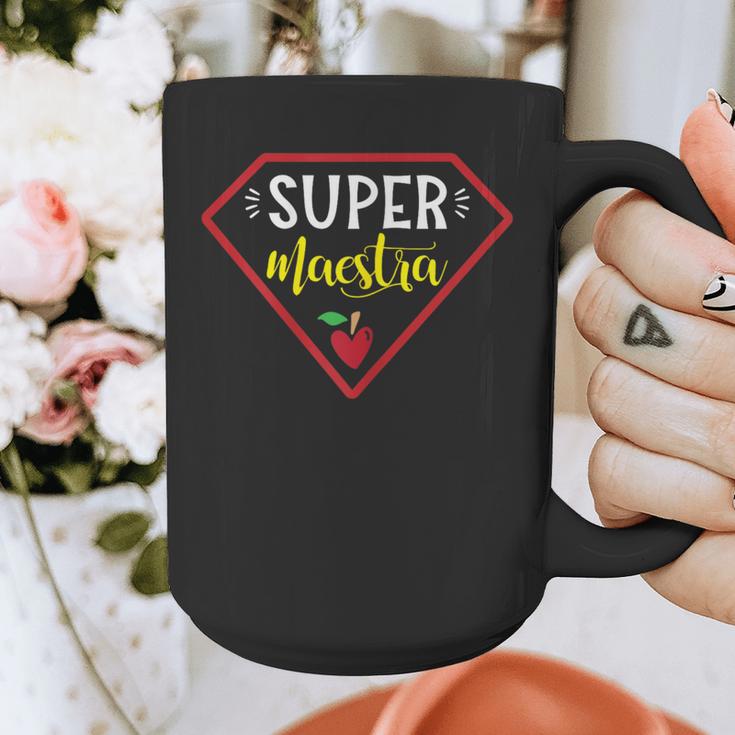 Super Heroe Maestra Espanol Spanish Super Teacher Graphic Print Coffee Mug, Super Teacher Gifts, funny design Super Heroe Maestra Espanol Spanish Super Teacher Graphic Print Coffee Mug, Super Teacher Gifts, funny design