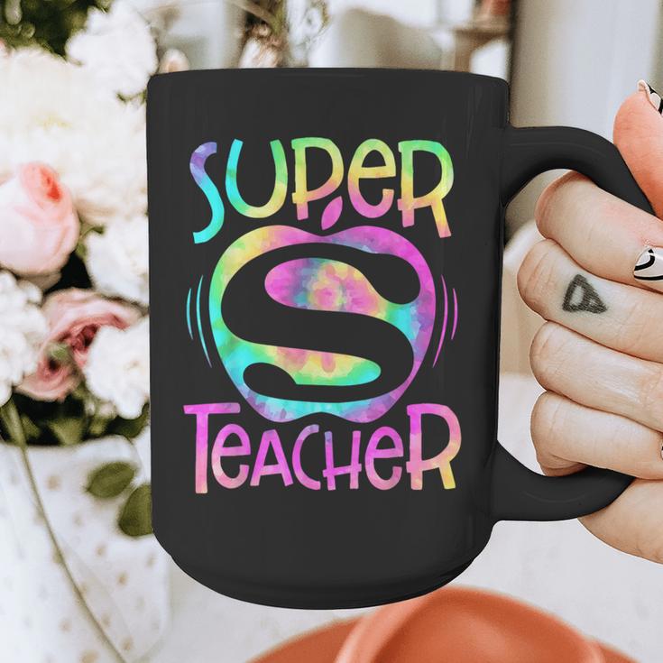 Super Teacher Back To School Apple Tie Dye First Day Graphic Print Coffee Mug, Super Teacher Gifts, funny design Super Teacher Back To School Apple Tie Dye First Day Graphic Print Coffee Mug, Super Teacher Gifts, funny design