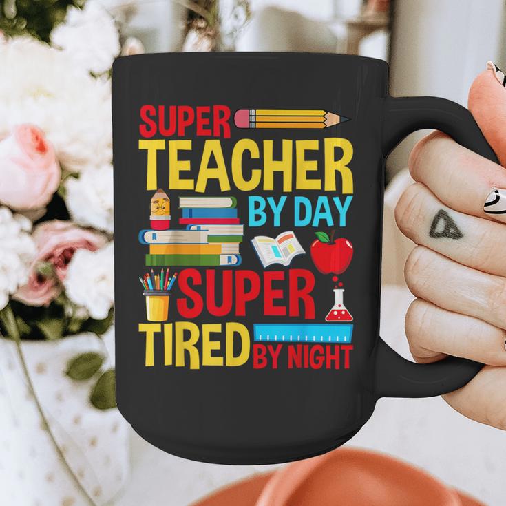 Super Teacher By Day Super Tired By Night Superhero Teacher Graphic Print Coffee Mug, Super Teacher Gifts, funny design Super Teacher By Day Super Tired By Night Superhero Teacher Graphic Print Coffee Mug, Super Teacher Gifts, funny design