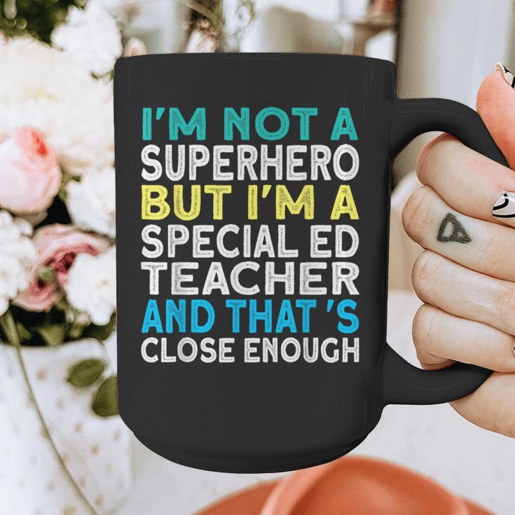 Superhero & Special Education Teacher Men Women Graphic Print Coffee Mug, funny design Superhero & Special Education Teacher Men Women Graphic Print Coffee Mug, funny design