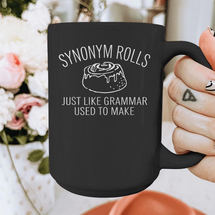 Synonym Rolls Book Lover English Teacher Grammar Graphic Print Coffee Mug, English Teacher Gifts, funny design Synonym Rolls Book Lover English Teacher Grammar Graphic Print Coffee Mug, English Teacher Gifts, funny design