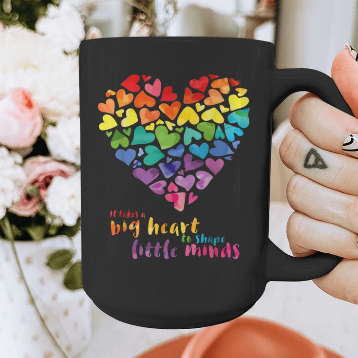 It Takes a Big Heart To Shape Little Minds Teacher Graphic Print Coffee Mug, funny design It Takes a Big Heart To Shape Little Minds Teacher Graphic Print Coffee Mug, funny design