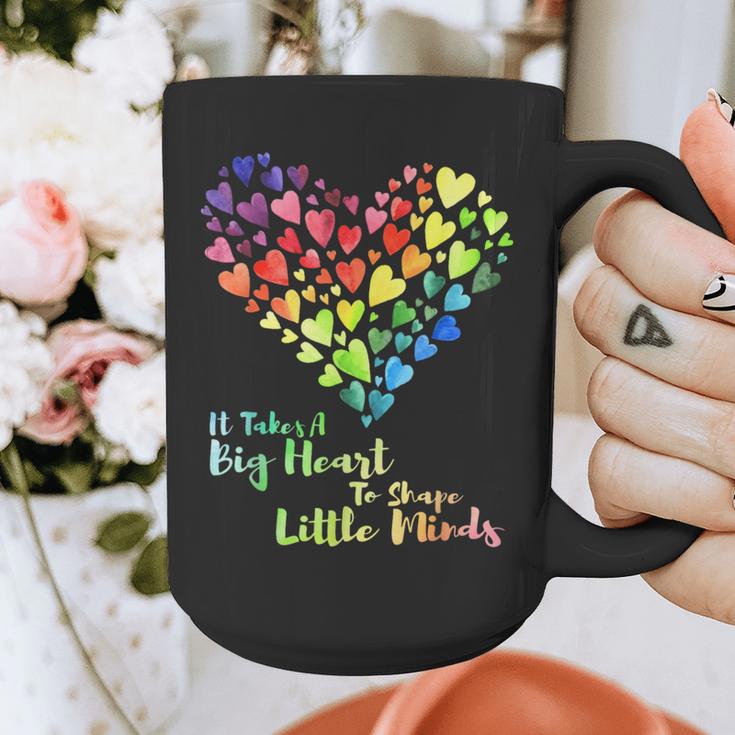It Takes A Big Heart To Shape Little Minds Teacher Student Men Women Kids Graphic Print Coffee Mug, funny design It Takes A Big Heart To Shape Little Minds Teacher Student Men Women Kids Graphic Print Coffee Mug, funny design