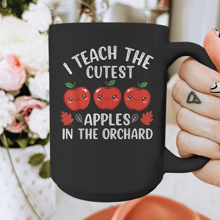 I Teach The Cutest Apples In The Orchard Cute Fall Teacher Graphic Print Coffee Mug, funny design I Teach The Cutest Apples In The Orchard Cute Fall Teacher Graphic Print Coffee Mug, funny design