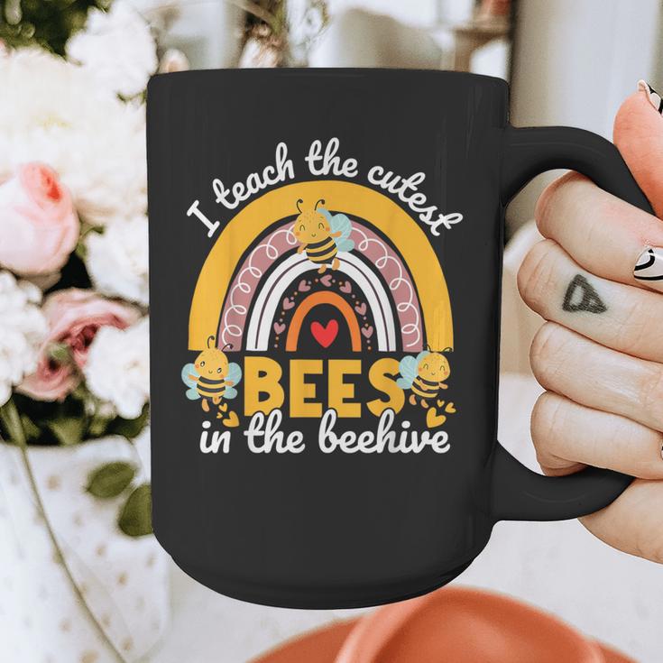 I Teach The Cutest Bees In The Beehive Teachers Day Graphic Print Coffee Mug, funny design I Teach The Cutest Bees In The Beehive Teachers Day Graphic Print Coffee Mug, funny design