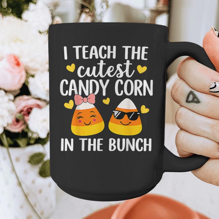 I Teach The Cutest Candy Corn In The Bunch Teacher Halloween Graphic Print Coffee Mug, funny design I Teach The Cutest Candy Corn In The Bunch Teacher Halloween Graphic Print Coffee Mug, funny design
