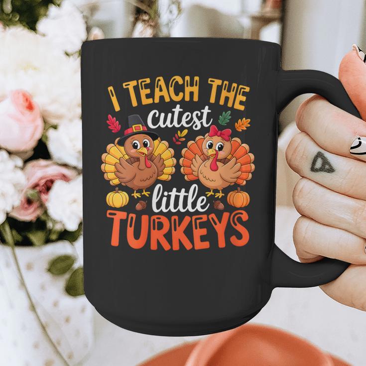 I Teach The Cutest Little Turkeys Teacher Thanksgiving Graphic Print Coffee Mug, funny design I Teach The Cutest Little Turkeys Teacher Thanksgiving Graphic Print Coffee Mug, funny design