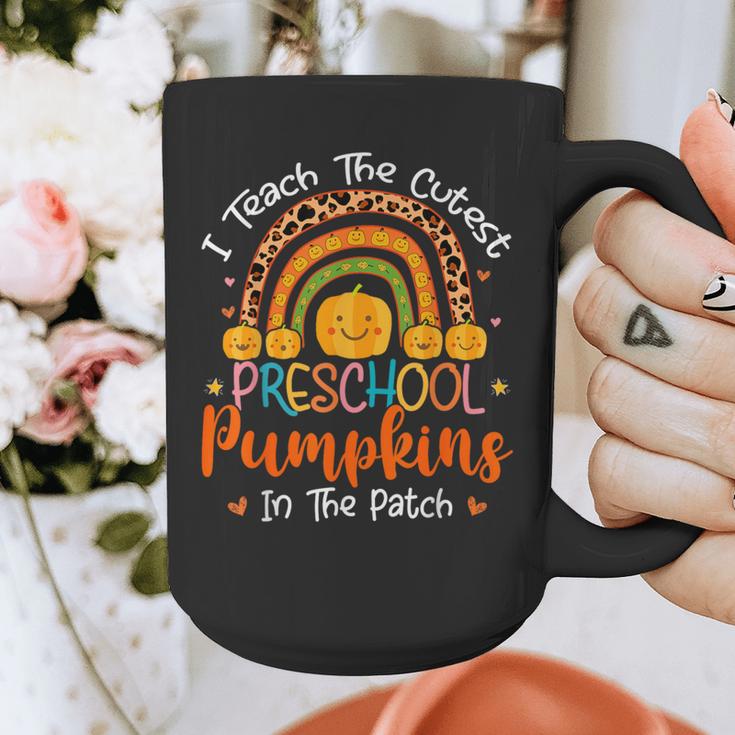 I Teach The Cutest Preschool Pumpkin Teacher Halloween For Men Women Kids Graphic Print Coffee Mug, funny design I Teach The Cutest Preschool Pumpkin Teacher Halloween For Men Women Kids Graphic Print Coffee Mug, funny design