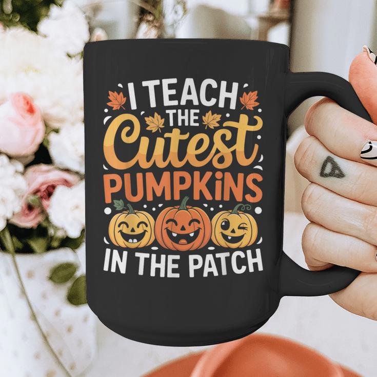 I Teach The Cutest Pumpkins Tshirt Halloween Teacher Graphic Print Coffee Mug, funny design I Teach The Cutest Pumpkins Tshirt Halloween Teacher Graphic Print Coffee Mug, funny design