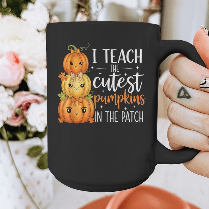 I Teach The Cutest Pumpkins In The Patch Fall Autumn Teacher Graphic Print Coffee Mug, funny design I Teach The Cutest Pumpkins In The Patch Fall Autumn Teacher Graphic Print Coffee Mug, funny design