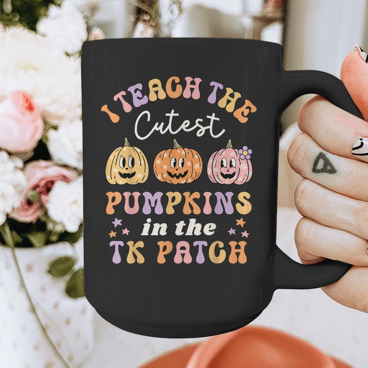 I Teach The Cutest Pumpkins In The TK Patch TK Teacher Fall Graphic Print Coffee Mug, funny design I Teach The Cutest Pumpkins In The TK Patch TK Teacher Fall Graphic Print Coffee Mug, funny design