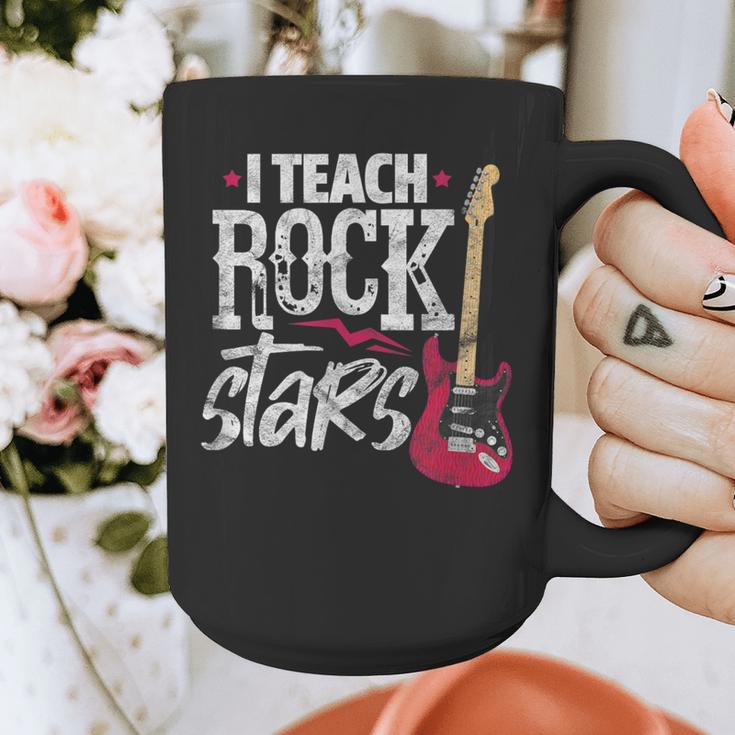 I Teach Rock Stars Music Teacher Guitar Player Graphic Print Coffee Mug, funny design I Teach Rock Stars Music Teacher Guitar Player Graphic Print Coffee Mug, funny design