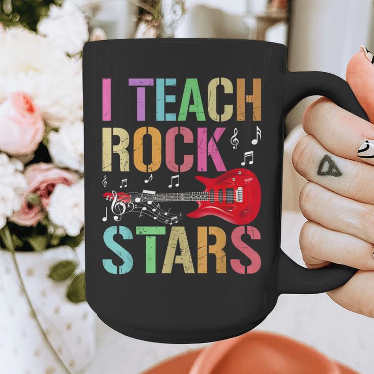 I Teach Rockstars Band Vibes Teacher Rocks My Music Teaching Graphic Print Coffee Mug, funny design I Teach Rockstars Band Vibes Teacher Rocks My Music Teaching Graphic Print Coffee Mug, funny design