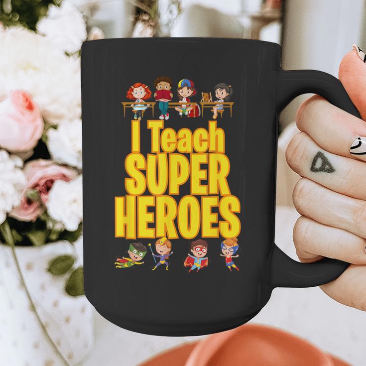 I Teach Super Heroes Comic Book Hero Teacher School Graphic Print Coffee Mug, Super Teacher Gifts, funny design I Teach Super Heroes Comic Book Hero Teacher School Graphic Print Coffee Mug, Super Teacher Gifts, funny design