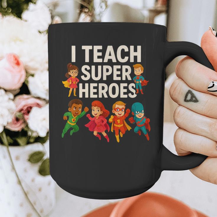 I Teach Super Heroes Teacher Graphic Print Coffee Mug, Super Teacher Gifts, funny design I Teach Super Heroes Teacher Graphic Print Coffee Mug, Super Teacher Gifts, funny design