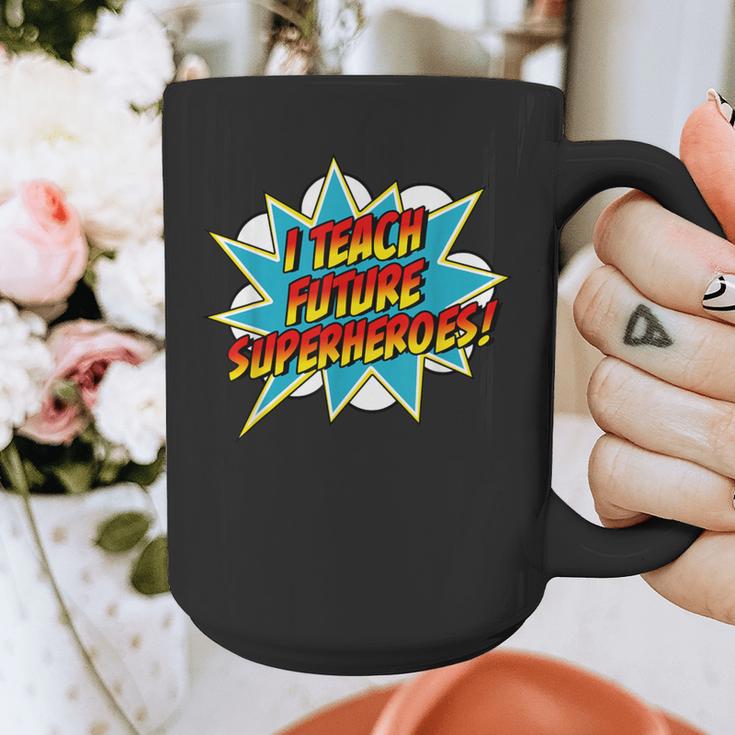 I Teach Superheroes Retro Comic Super Teacher Graphic Graphic Print Coffee Mug, Super Teacher Gifts, funny design I Teach Superheroes Retro Comic Super Teacher Graphic Graphic Print Coffee Mug, Super Teacher Gifts, funny design