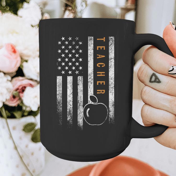 Teacher American Flag Teacher's Day Teaching Graphic Print Coffee Mug, funny design Teacher American Flag Teacher's Day Teaching Graphic Print Coffee Mug, funny design