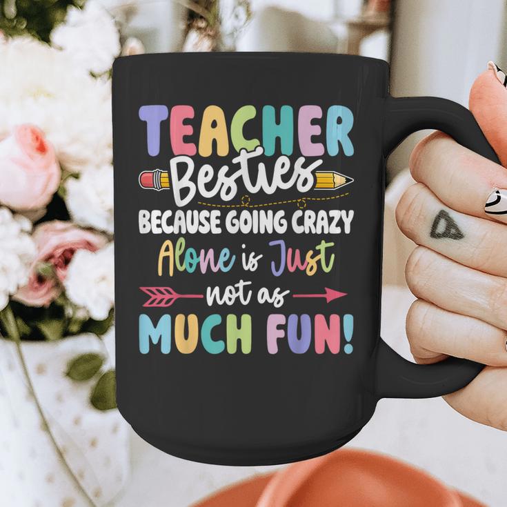 Teacher Besties Matching Teacher Besties Graphic Print Coffee Mug, funny design Teacher Besties Matching Teacher Besties Graphic Print Coffee Mug, funny design