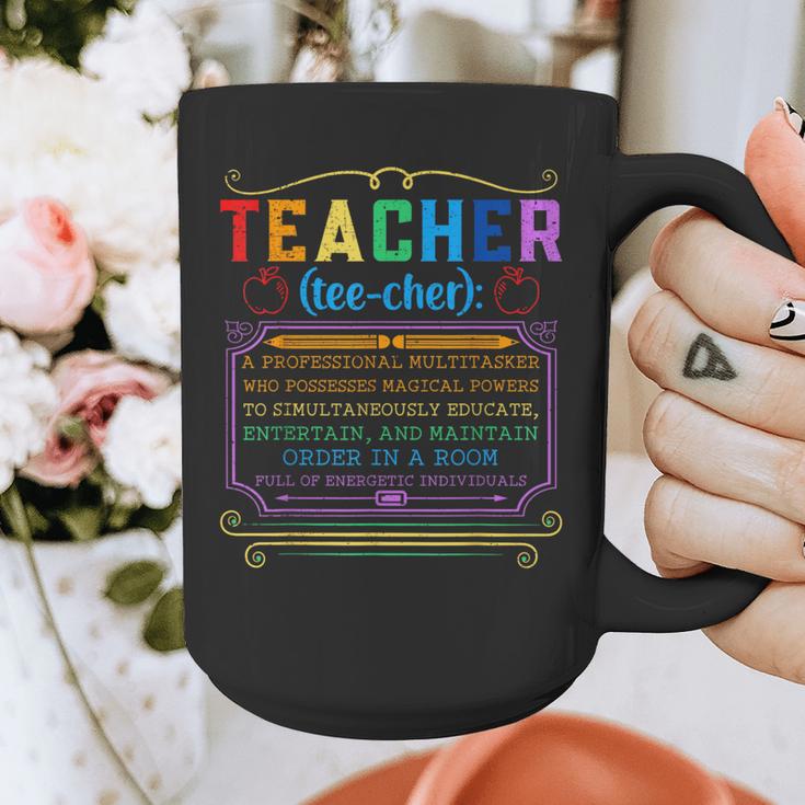 Teacher Definition Teaching School Teacher Graphic Print Coffee Mug, funny design Teacher Definition Teaching School Teacher Graphic Print Coffee Mug, funny design