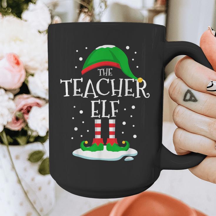 The Teacher Elf Christmas Family Matching Xmas Group For Men Women Graphic Print Coffee Mug, funny design The Teacher Elf Christmas Family Matching Xmas Group For Men Women Graphic Print Coffee Mug, funny design