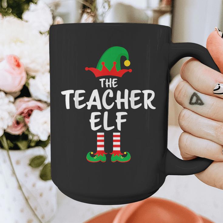 The Teacher Elf Matching Family Christmas Graphic Print Coffee Mug, funny design The Teacher Elf Matching Family Christmas Graphic Print Coffee Mug, funny design