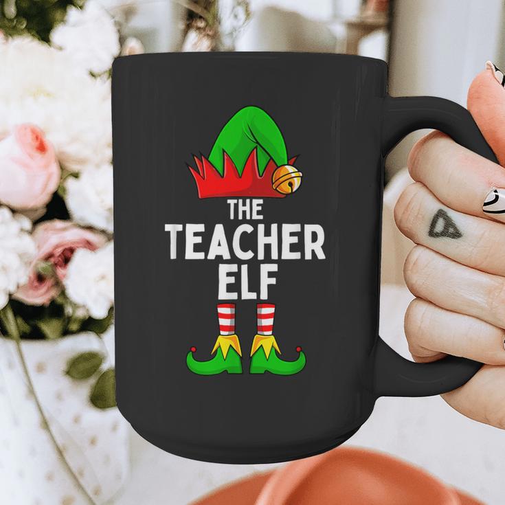 Teacher Elf Matching Family Christmas Women Men Graphic Print Coffee Mug, funny design Teacher Elf Matching Family Christmas Women Men Graphic Print Coffee Mug, funny design