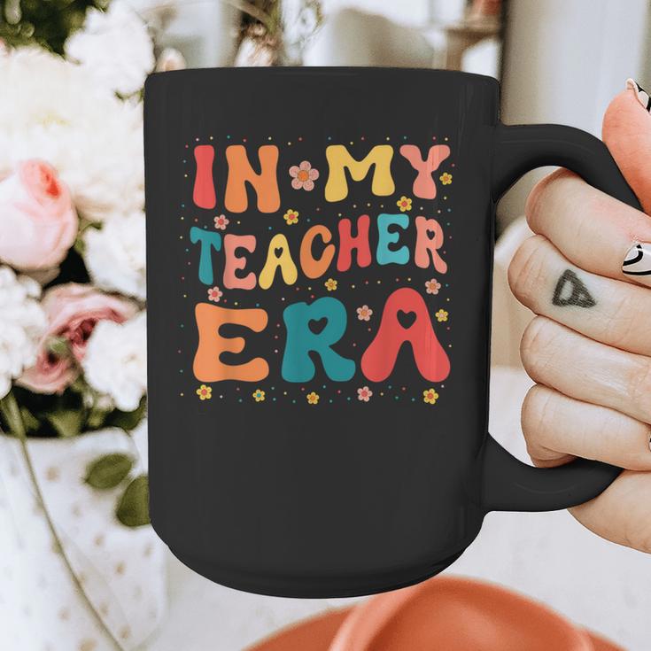 In My Teacher Era First Day Of School Back To School Retro Graphic Print Coffee Mug, funny design In My Teacher Era First Day Of School Back To School Retro Graphic Print Coffee Mug, funny design