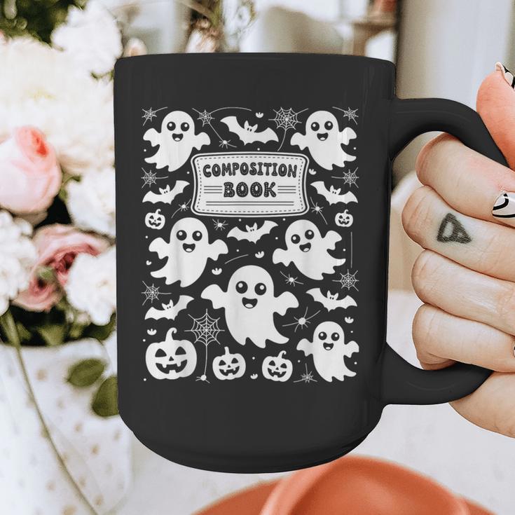 Teacher Halloween Composition Notebook Costume Halloween Graphic Print Coffee Mug, funny design Teacher Halloween Composition Notebook Costume Halloween Graphic Print Coffee Mug, funny design