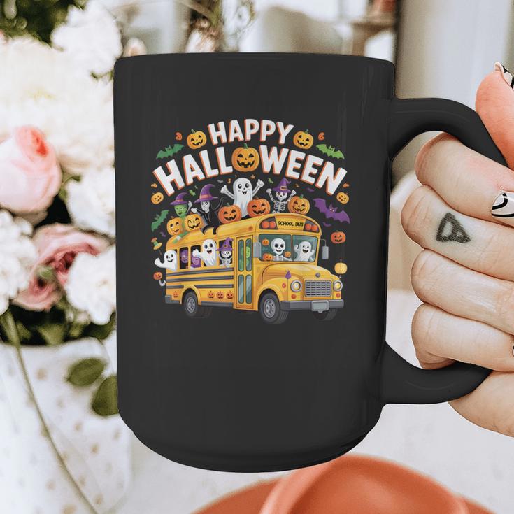 Teacher Halloween School Bus Driver Cute Ghost Witch Party Graphic Print Coffee Mug, funny design Teacher Halloween School Bus Driver Cute Ghost Witch Party Graphic Print Coffee Mug, funny design