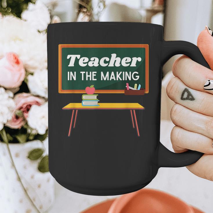 Teacher In The Making Future Teacher Kids Back To School Graphic Print Coffee Mug, Future Teacher Gifts, funny design Teacher In The Making Future Teacher Kids Back To School Graphic Print Coffee Mug, Future Teacher Gifts, funny design