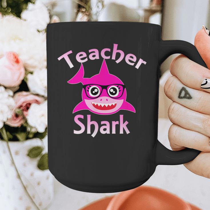 Teacher Shark Female Teacher Graphic Print Coffee Mug, funny design Teacher Shark Female Teacher Graphic Print Coffee Mug, funny design
