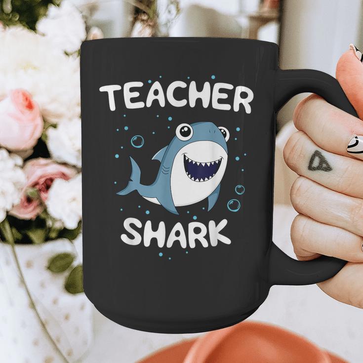 Teacher Shark Teaching Back To School Kindergarten Graphic Print Coffee Mug, funny design Teacher Shark Teaching Back To School Kindergarten Graphic Print Coffee Mug, funny design