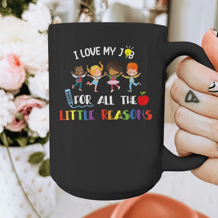 Teacher Shirt I Love My Job For All The Little Reasons Graphic Print Coffee Mug, funny design Teacher Shirt I Love My Job For All The Little Reasons Graphic Print Coffee Mug, funny design