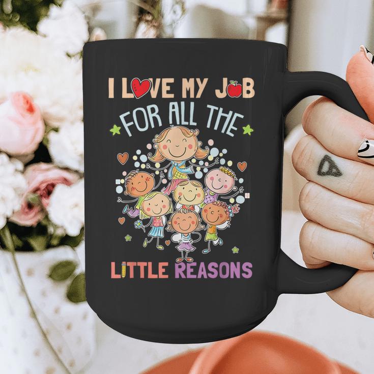 Teacher Teaching I Love My Job For All The Little Reasons Graphic Print Coffee Mug, funny design Teacher Teaching I Love My Job For All The Little Reasons Graphic Print Coffee Mug, funny design