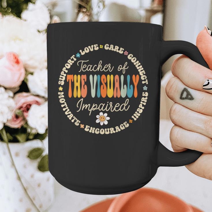 Teacher Of The Visually Impaired Back To School Team For Men Women Girls Kids Graphic Print Coffee Mug, funny design Teacher Of The Visually Impaired Back To School Team For Men Women Girls Kids Graphic Print Coffee Mug, funny design