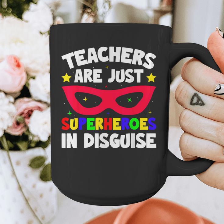 Teachers Are Just Superheroes In Disguise School Graphic Print Coffee Mug, funny design Teachers Are Just Superheroes In Disguise School Graphic Print Coffee Mug, funny design
