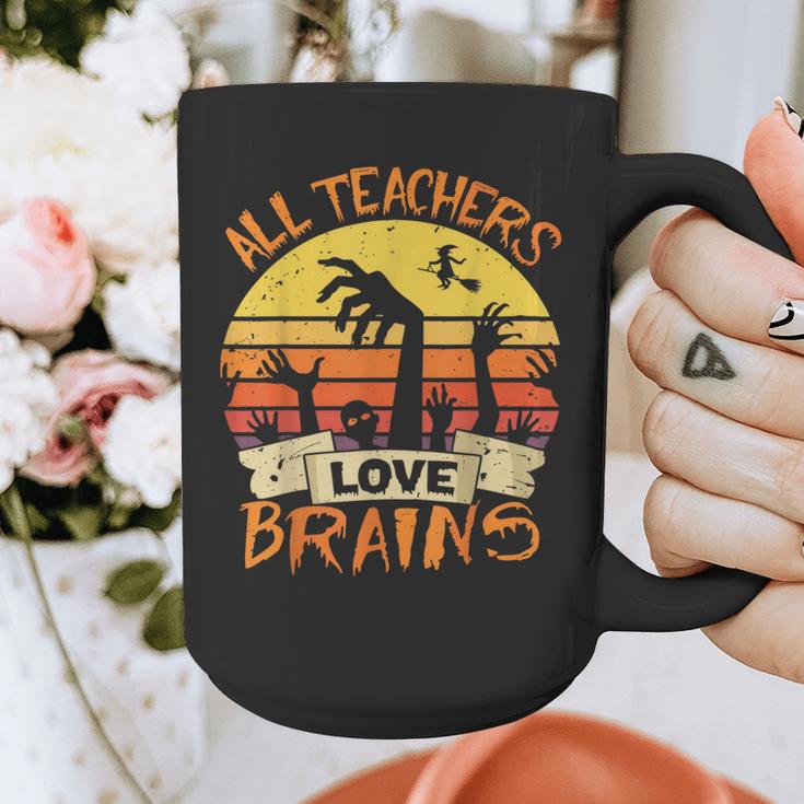 All Teachers Love Brains Shirt Halloween Teachers Graphic Print Coffee Mug, funny design All Teachers Love Brains Shirt Halloween Teachers Graphic Print Coffee Mug, funny design