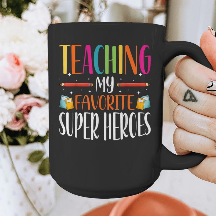 Teaching My Favorite Superheros Men Women SPED Teacher Graphic Print Coffee Mug, funny design Teaching My Favorite Superheros Men Women SPED Teacher Graphic Print Coffee Mug, funny design