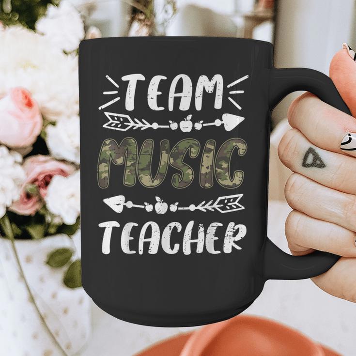 Team Music Teacher Camo Teacher Student Back To School Graphic Print Coffee Mug, funny design Team Music Teacher Camo Teacher Student Back To School Graphic Print Coffee Mug, funny design