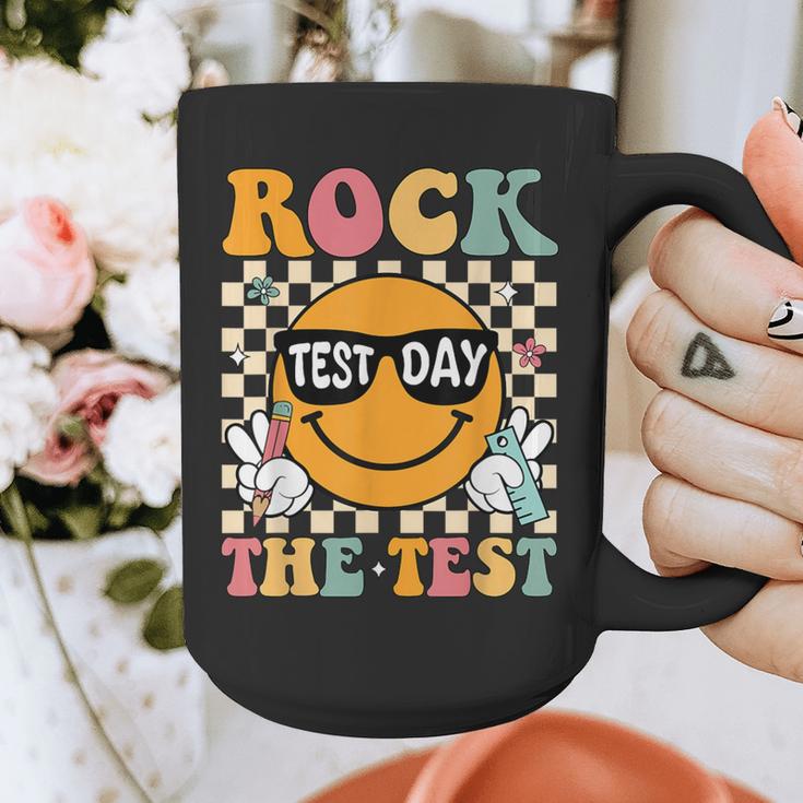 Test Day Rock The Test Teacher Testing Day You Got This Graphic Print Coffee Mug, funny design Test Day Rock The Test Teacher Testing Day You Got This Graphic Print Coffee Mug, funny design